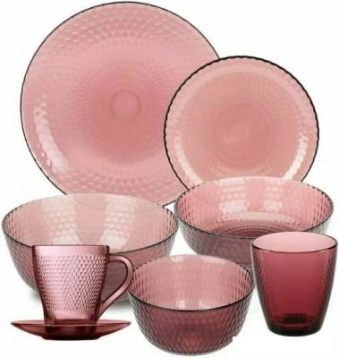 Тарелки, салатники, блюда и наборы Luminarc Идиллия Лилак O0325 (43 пр)