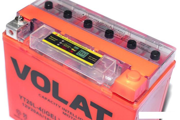 Мотоциклетный аккумулятор VOLAT YTX9-BS(iGEL) (9 А·ч)