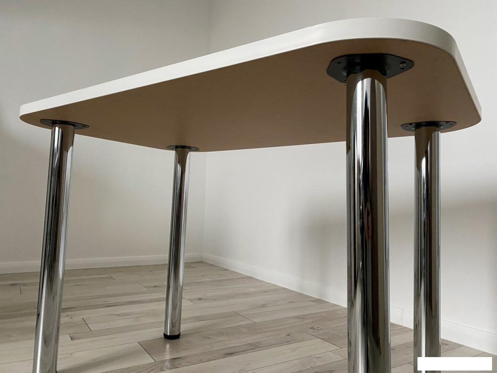 Кухонные столы и обеденные группы Senira Р-001 (бетон/хром)