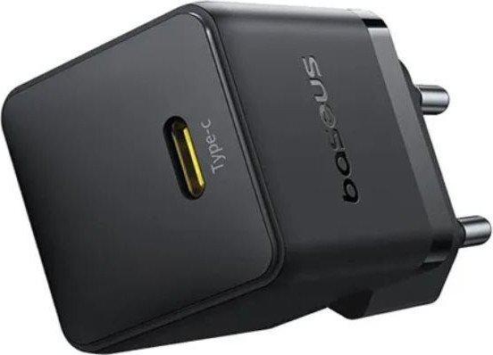 Сетевое зарядное Baseus Palm Fast Charger 1C 30W EU P10111605113-01 (черный)