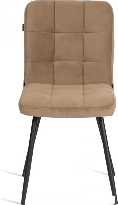 Стул TetChair Medeo велюр (бежевый/черный)