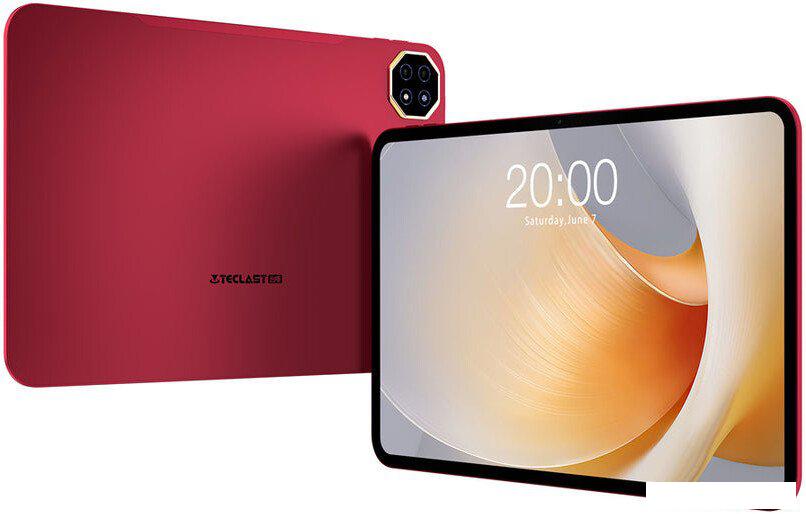 Планшеты Teclast T65 Plus 8GB/256GB LTE (красный, с чехлом)