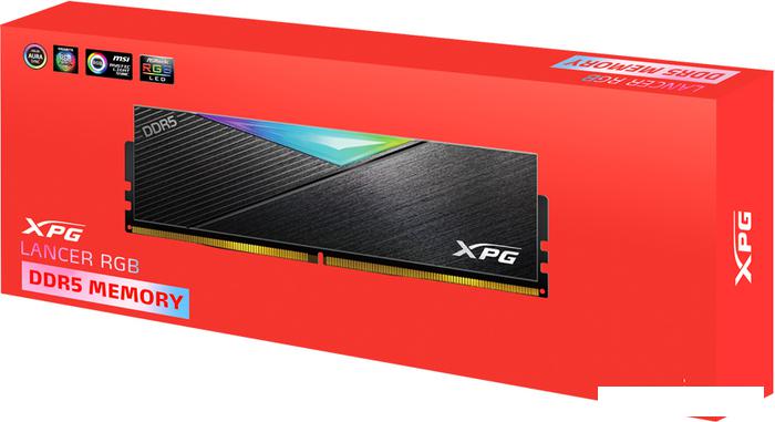 Оперативная память ADATA XPG Lancer RGB 2x32ГБ DDR5 6000МГц AX5U6000C3032G-DCLARBK