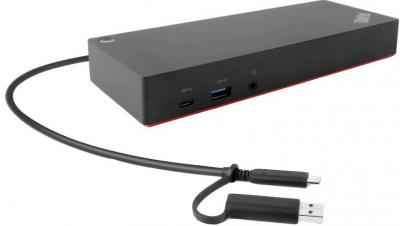 USB-хабы и док-станции Lenovo Hybrid USB-C with USB-A Dock 40AF0135EU