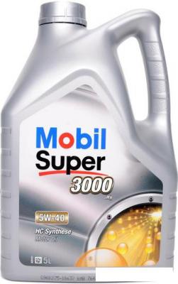 Моторные масла Mobil Super 3000 X1 5W-40 5л