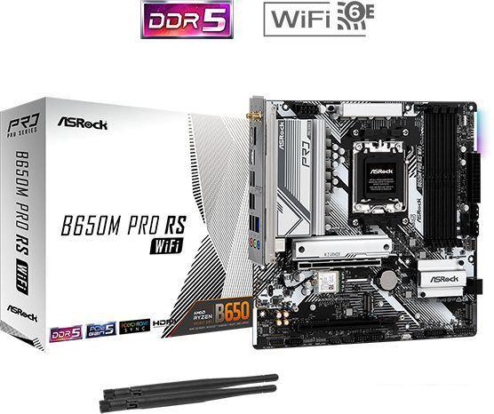Материнская плата ASRock B650M Pro RS WiFi