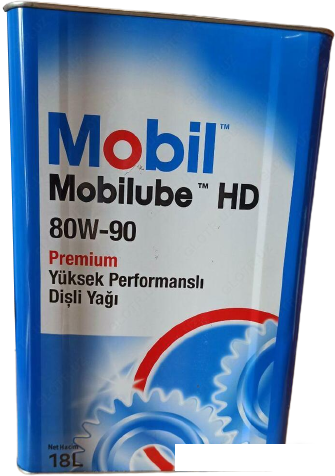 Трансмиссионные масла Mobil Mobilube HD 80W-90 18л