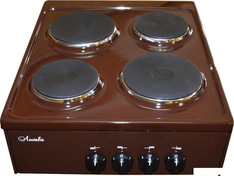 Настольная плита Лысьва ПЭН 40 М (коричневый)