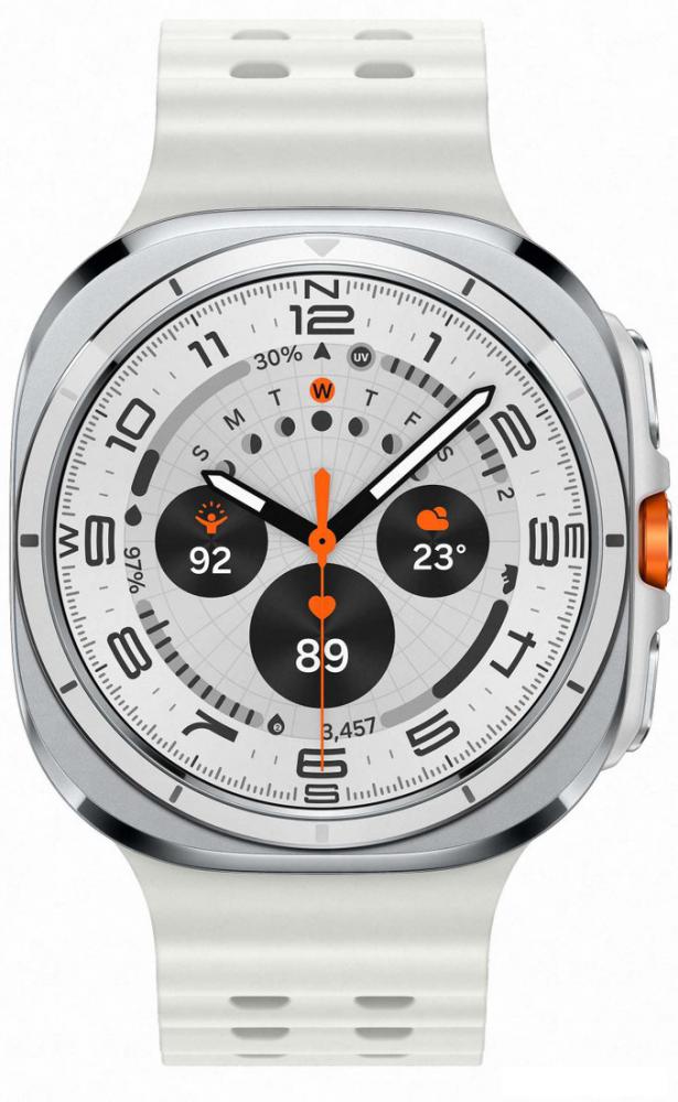 Умные часы Samsung Galaxy Watch Ultra 47 мм LTE (белый титан)