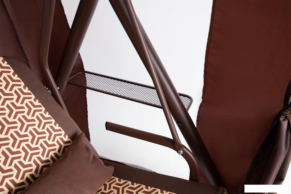 Садовые качели Arno-Werk Дефа Люси Люкс 2017-КД-58/Л (шоколадный)