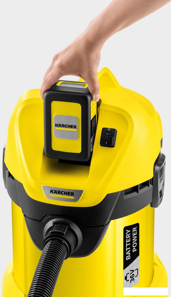Пылесосы Karcher WD 3 Battery Set 1.629-911.0