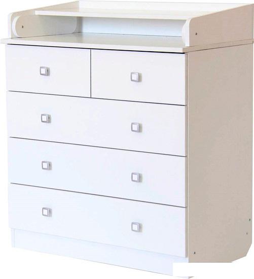 Детский комод Фея 1780 белый