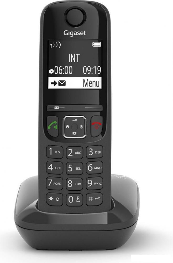 Радиотелефон Gigaset AS690 RUS SYS (черный)
