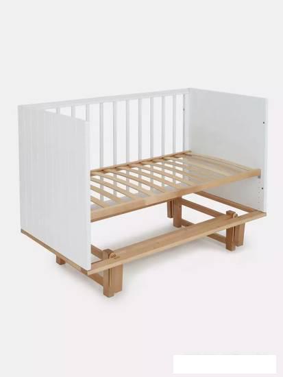 Классическая детская кроватка Rant Bamboo 768 (cloud white)