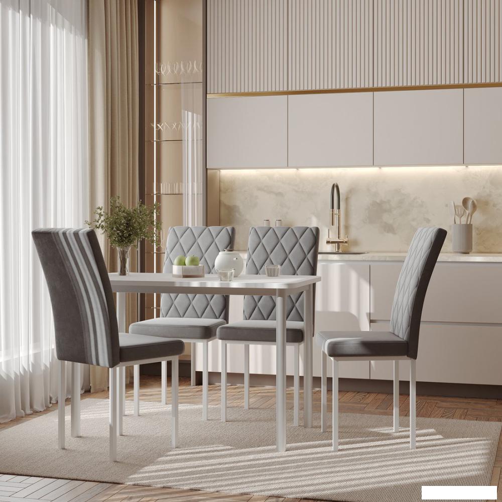 Стул Mio Tesoro Bellagio (белый/серый)