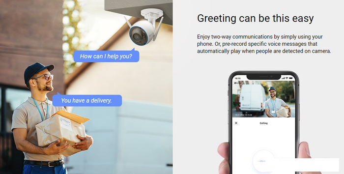 IP-камеры Ezviz H3 3K CS-H3-R100-1J5WKFL (2.8 мм)