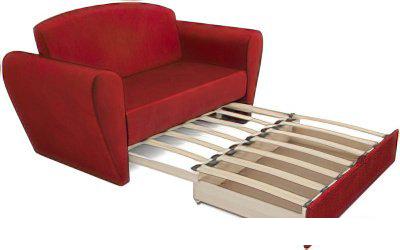 Диваны Мебель-АРС Квартет (бархат красный Star Velvet 3 Dark Red)