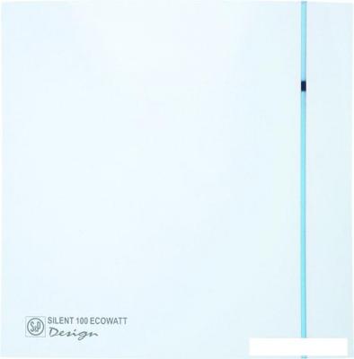 Вытяжная и приточная вентиляция Soler&Palau Silent-100 CRZ Design Ecowatt 5210611000