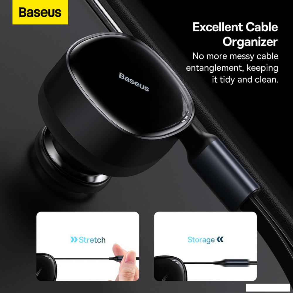 Автомобильное зарядное Baseus Enjoyment Pro 2-in-1 Car Charger C+L 60W C00057802111-02
