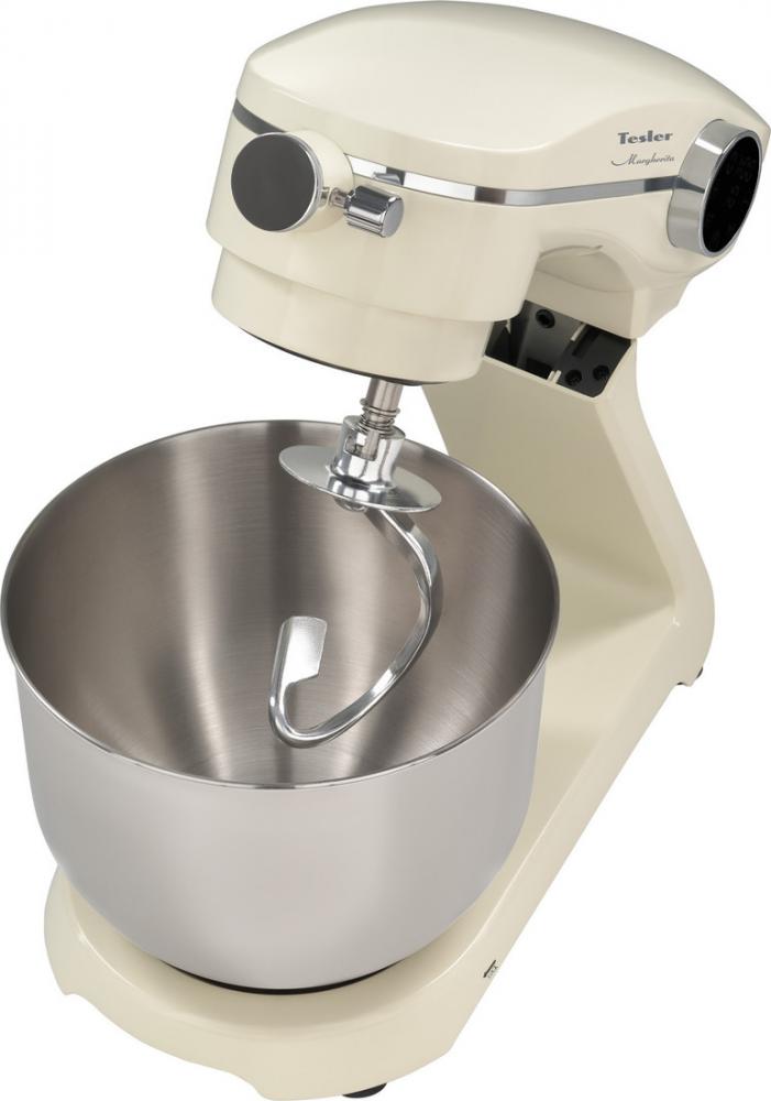 Кухонные комбайны, машины и планетарные миксеры Tesler KM-1860 (бежевый)
