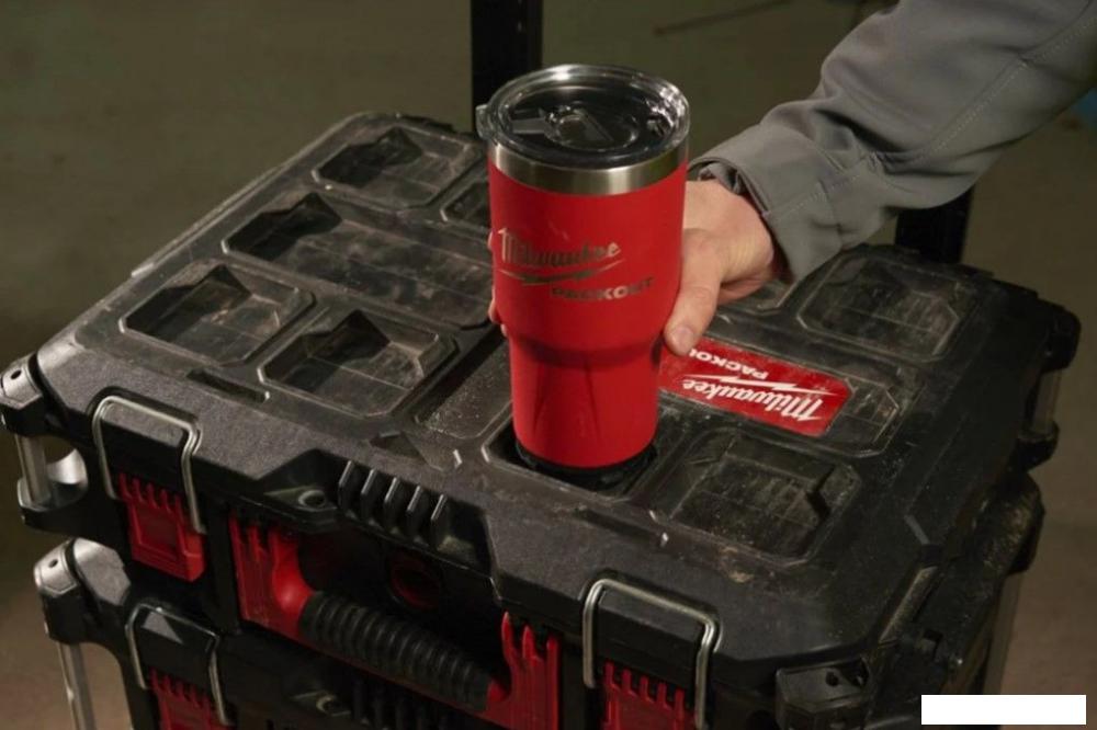 Термокружка Milwaukee Packout 0.887л (красный)