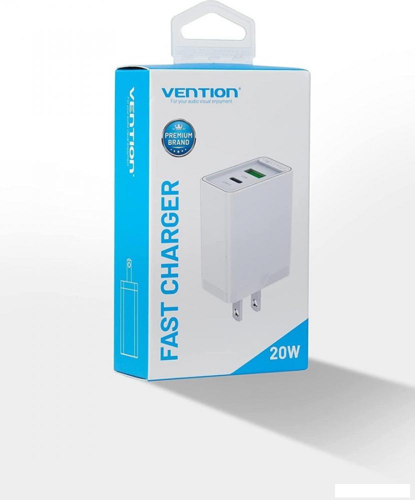 Сетевое зарядное Vention FBBW0-EU