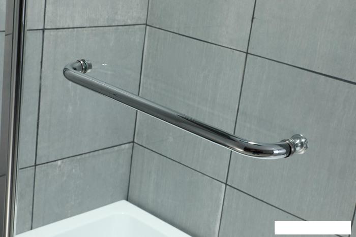 Стеклянная шторка для ванны Roxen Brimen 52010-120 120х140
