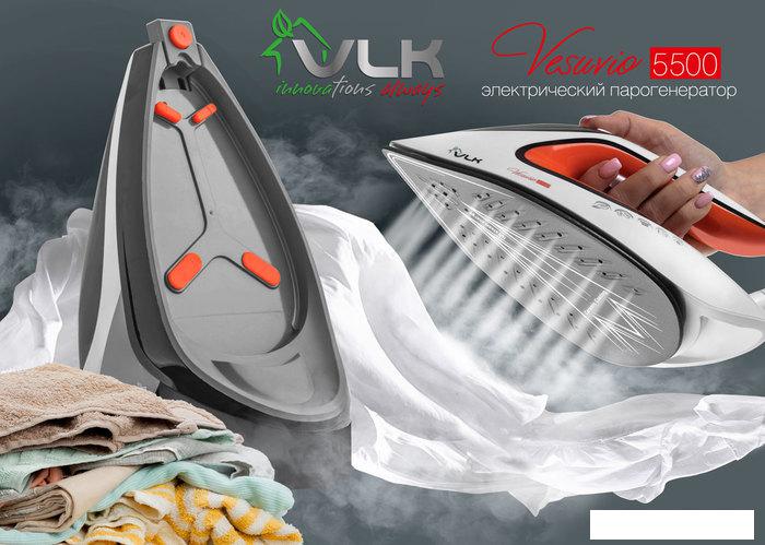 Утюги VLK Vesuvio 5500 (белый/черный/оранжевый)