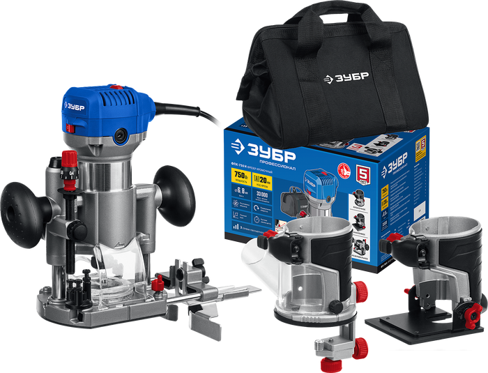 Вертикальный фрезер Зубр ФПК-750Н