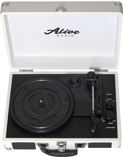 Виниловый проигрыватель Alive Audio Glam Milk