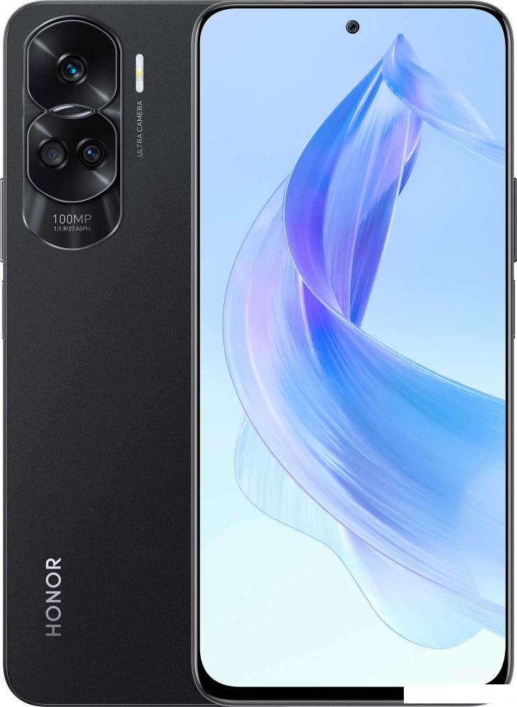 Смартфон HONOR 90 Lite 8GB/256GB международная версия (полночный черный)