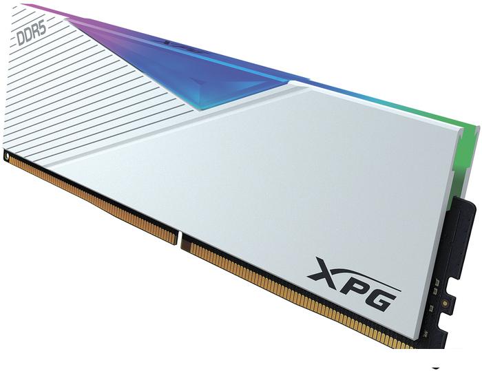 Оперативная память ADATA XPG Lancer RGB 2x32ГБ DDR5 6400МГц AX5U6400C3232G-DCLARWH