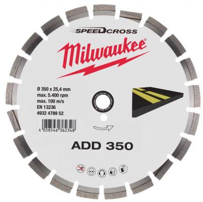 Отрезной диск алмазный  Milwaukee Speedcross ADD 350 мм 4932478952