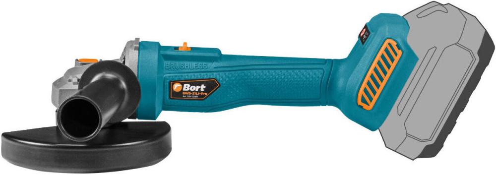 Угловая шлифмашина Bort BWS-21Li-Pro (без АКБ)