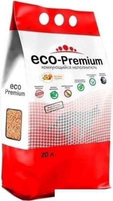 Наполнители для туалетов Eco-Premium с ароматом персика 20 л