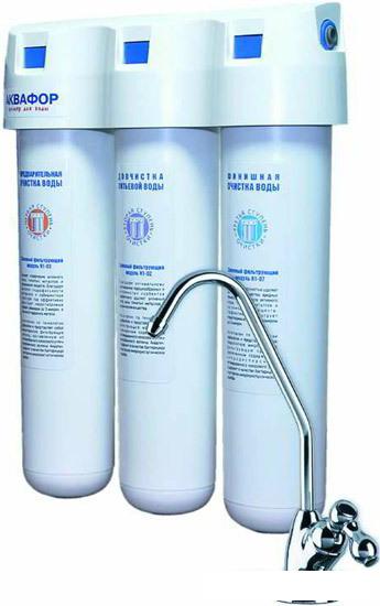 Стационарная система "под мойкой" АКВАФОР Кристалл (стандарт)