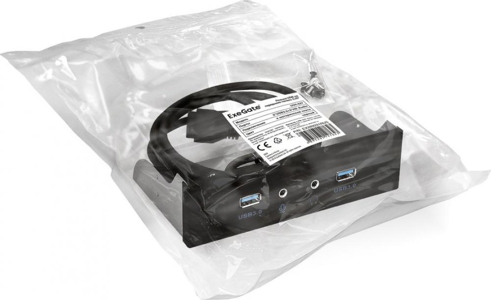 Планка портов на переднюю панель ExeGate U5H-627