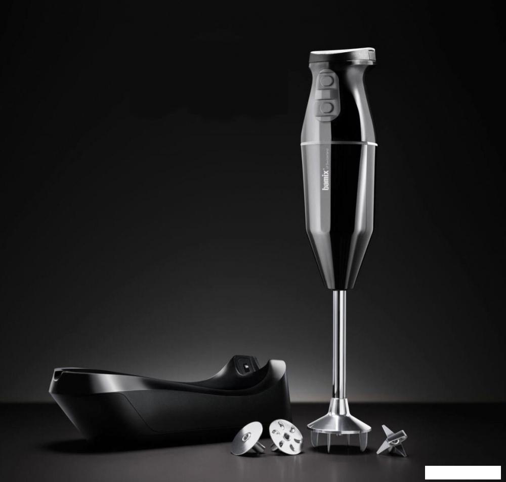Погружной блендер Bamix Cordless PRO (черный)