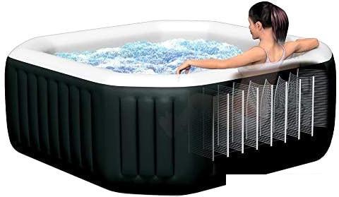Надувной бассейн Intex Jet &amp; Bubble Deluxe 28458 (201x71) с джакузи