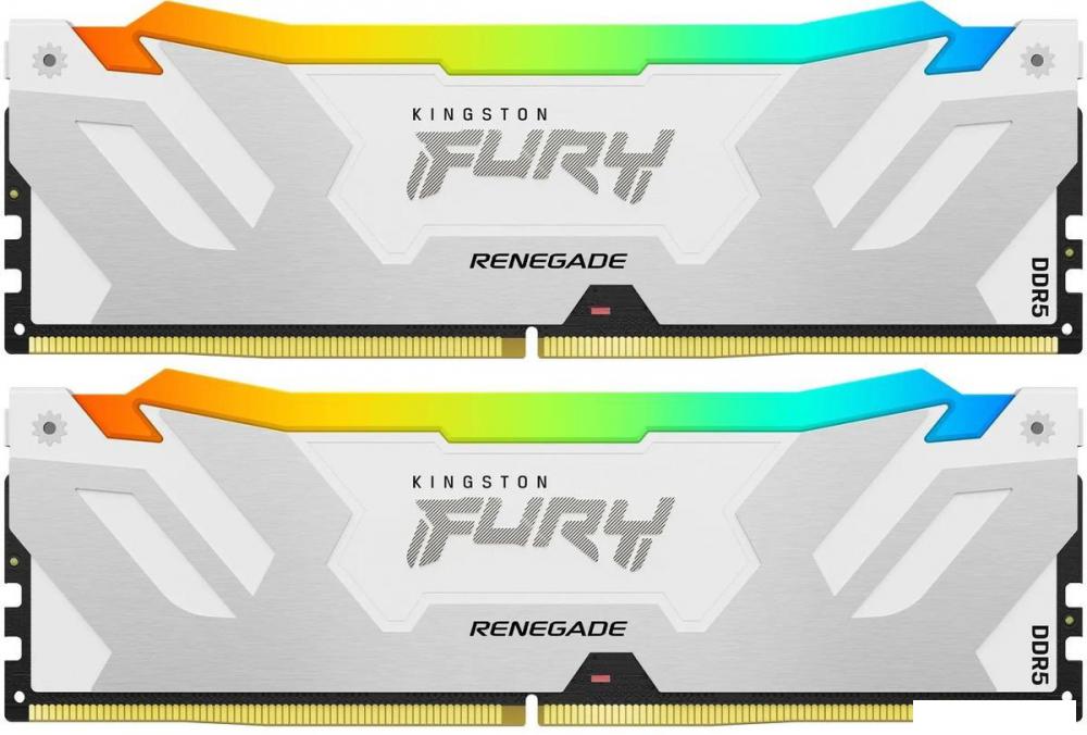 Оперативная память Kingston FURY Renegade RGB 2x16ГБ DDR5 6400 МГц KF564C32RWAK2-32