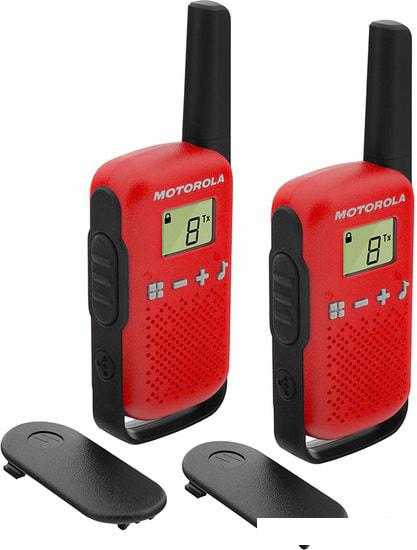 Портативная радиостанция Motorola Talkabout T42 (красный)