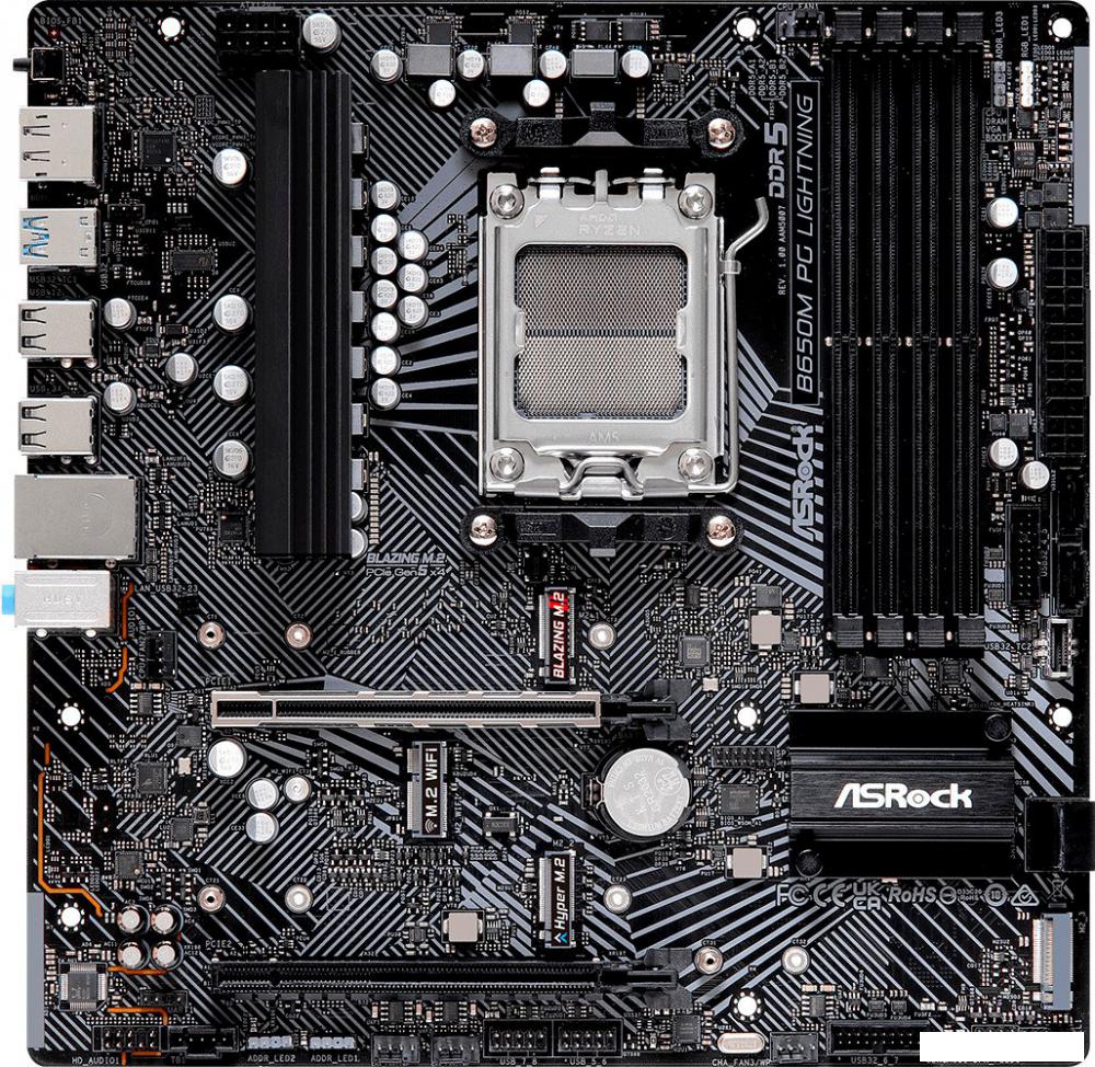 Материнская плата ASRock B650M PG Lightning
