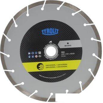 Отрезной диск алмазный  Tyrolit Basic DCU 230x2.6x22.23 34501447