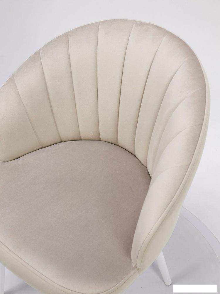 Стулья для кухни и бара Памир Зефир F06 (светло-бежевый/белая опора)