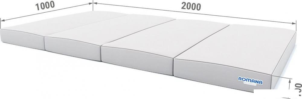 Cпортивный мат Romana 5.078.10 (бежевый)