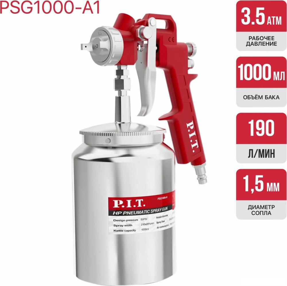 Краскопульт P.I.T. PSG1000-A1