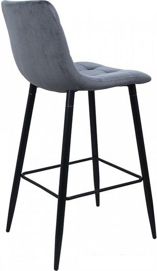 Стул AksHome Stella (серый велюр HLR21/черный)