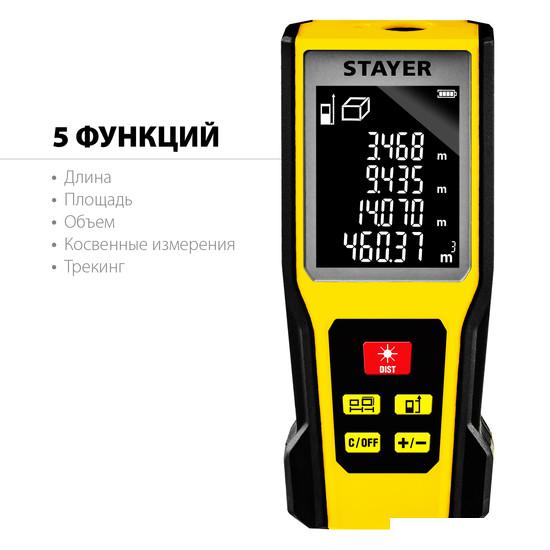 Лазерный дальномер Stayer Professional LDM60 34957