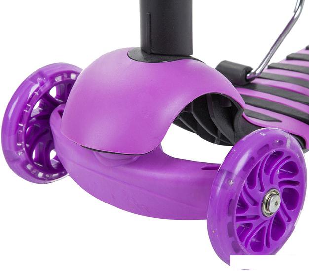 Самокаты Novatrack Saddle Pro 2019 120SB.DISCOKIDS.VL9 (фиолетовый)
