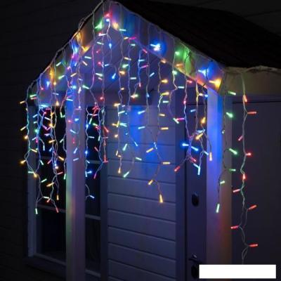 Гирлянды и световые фигуры Luazon 3x0.9 м 232 LED 5204448 (белый каучук провод, мульти)